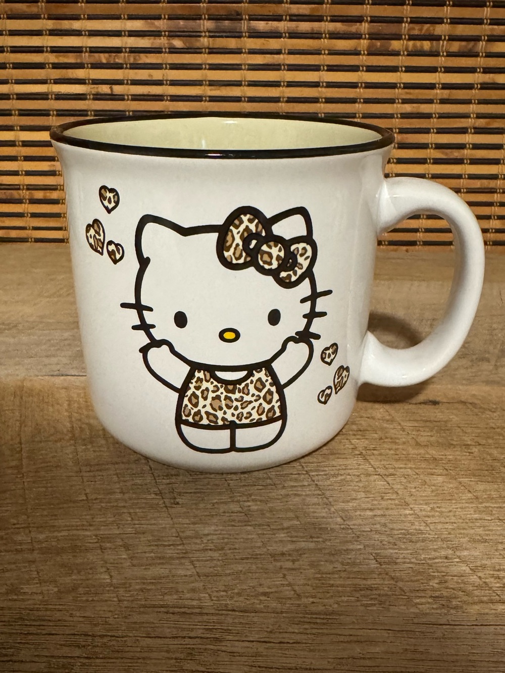 Sanrio Hello Kitty Leopard Ceramic Mug